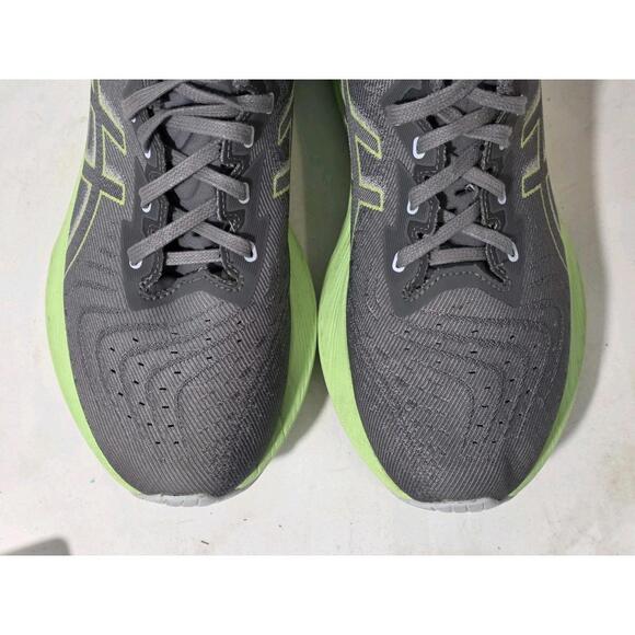 Asics novablast 4 green blue gray sneakers shoes men\'s running fitness sz 10 main image 9